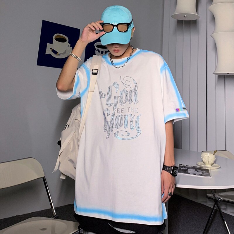 "God of Glory" Graphic Unisex Streetwear Women Men Y2K T-Shirt