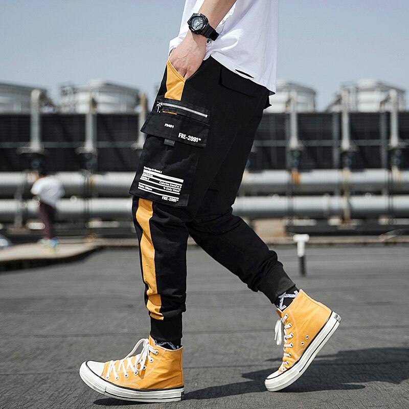 "Boxed In" Streetwear Hip Hop Unisex Tactical Joggers