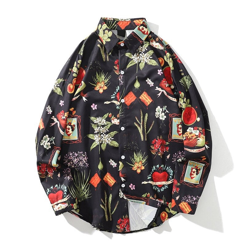 "Garden Plant" Unisex Men Women Streetwear Graphic Shirt