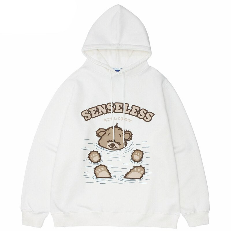 "Drowning" Unisex Men Women Streetwear Graphic Hoodie