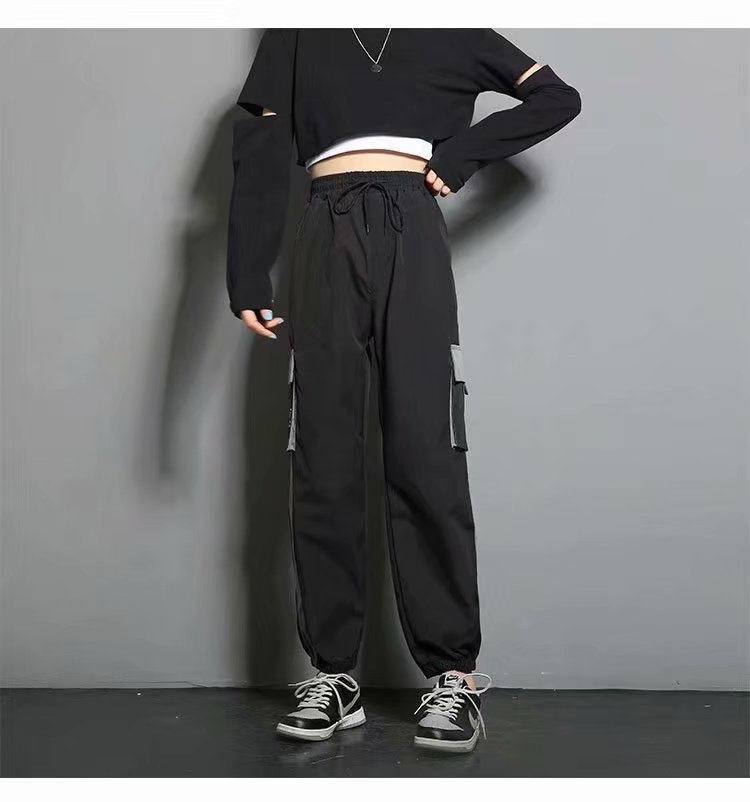 "Sharpe Shave" Graphic Unisex Streetwear Women Men Y2K Pants