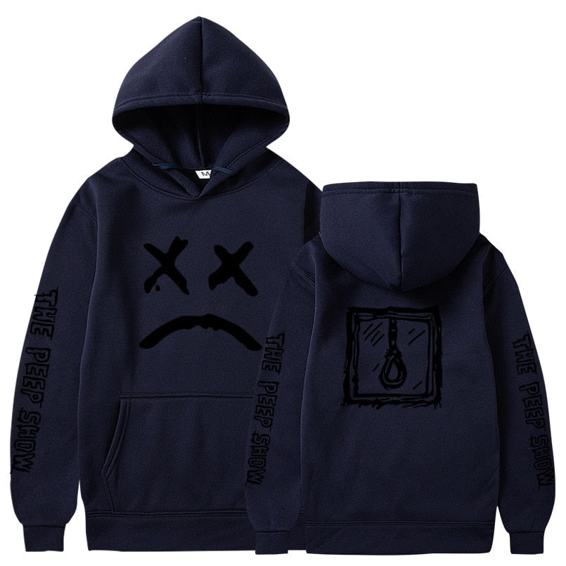 "Go Hard" Graphic Unisex Streetwear Women Men Y2K Hoodie