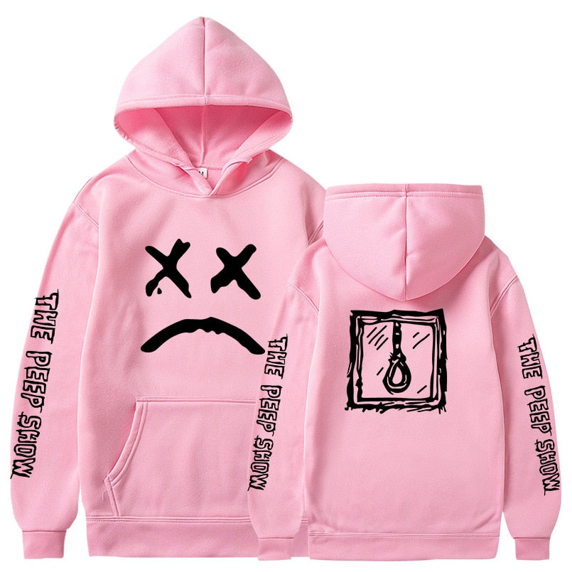 "Go Hard" Graphic Unisex Streetwear Women Men Y2K Hoodie