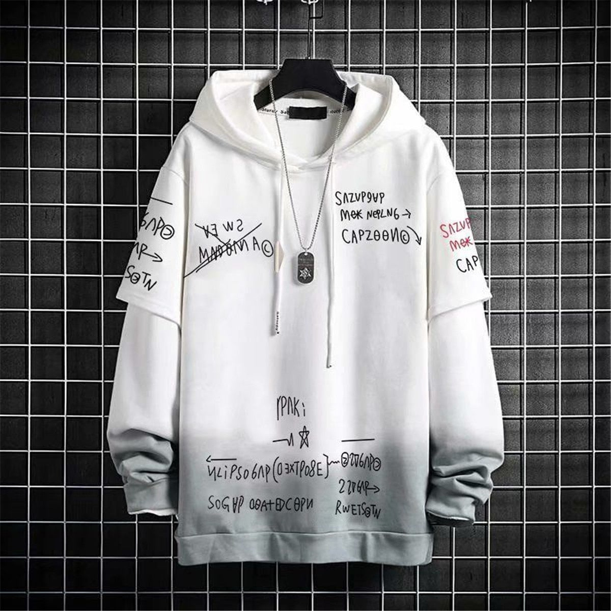 "Street Life" Graphic Unisex Streetwear Vintage Women Men Y2K Hoodie