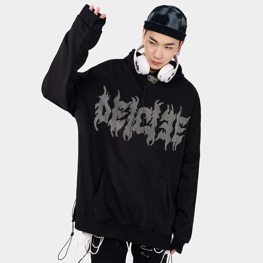 "Diamond Bags" Unisex Men Women Streetwear Graphic Hoodie