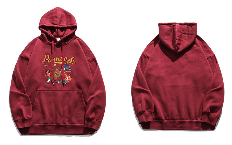"Panic" Graphic Unisex Streetwear Vintage Women Men Y2K Hoodie