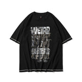 "Weird Places" Graphic Unisex Streetwear Vintage Women Men Y2K T-Shirt