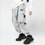 "In Peace" Graphic Unisex Streetwear Women Men Y2K Cargo Jogger Pants