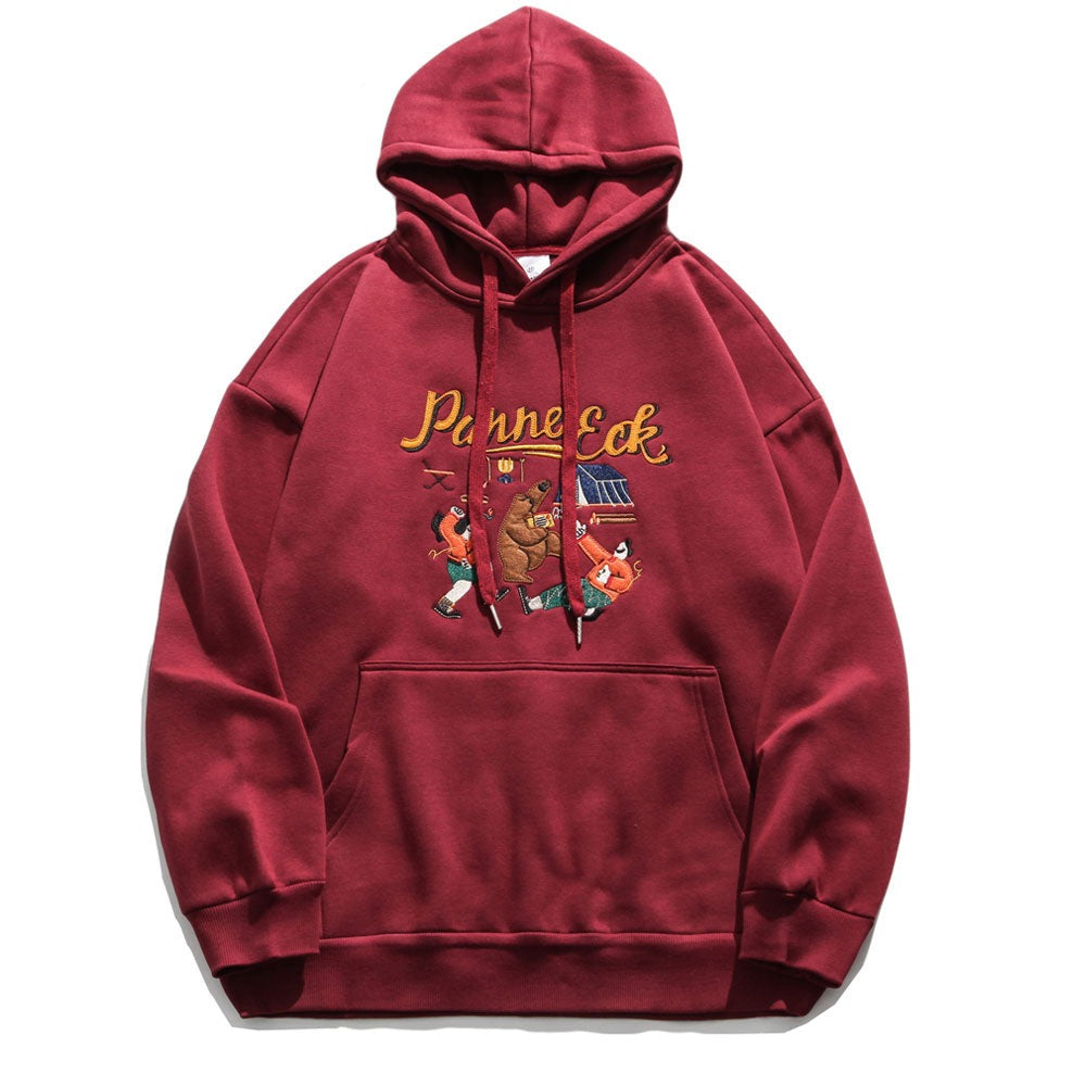 "Panic" Graphic Unisex Streetwear Vintage Women Men Y2K Hoodie