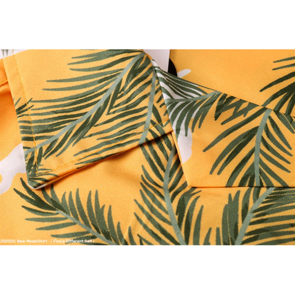 "Welcome To Hawaii" Graphic Unisex Streetwear Vintage Women Men Y2K Button Up Shirt