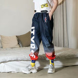 "Rainbow Effect" Graphic Unisex Streetwear Women Men Y2K Pants