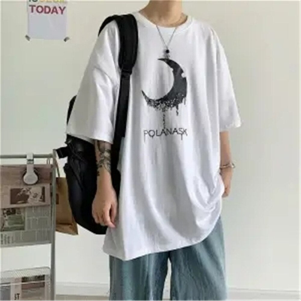 "The Laughing One" Graphic Unisex Streetwear Vintage Women Men Y2K T-Shirt