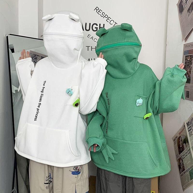 "Cover Up" Unisex Men Women Streetwear Graphic Hoodie