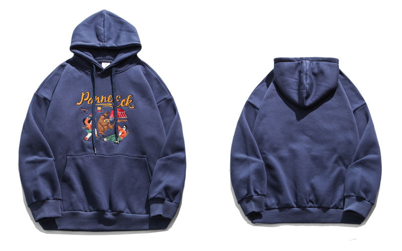 "Panic" Graphic Unisex Streetwear Vintage Women Men Y2K Hoodie