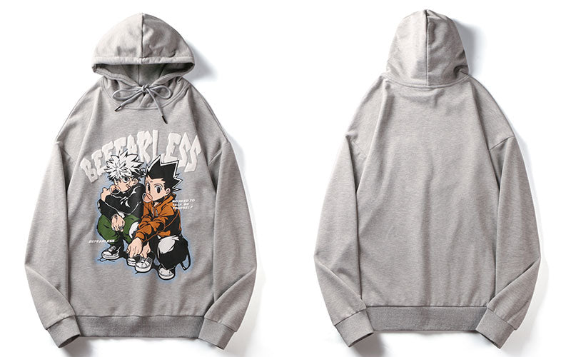 "Just Fearless" Unisex Men Women Streetwear Graphic Hoodie