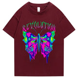 “Blind Wings" Graphic Unisex Streetwear Vintage Women Men Y2K T-Shirt