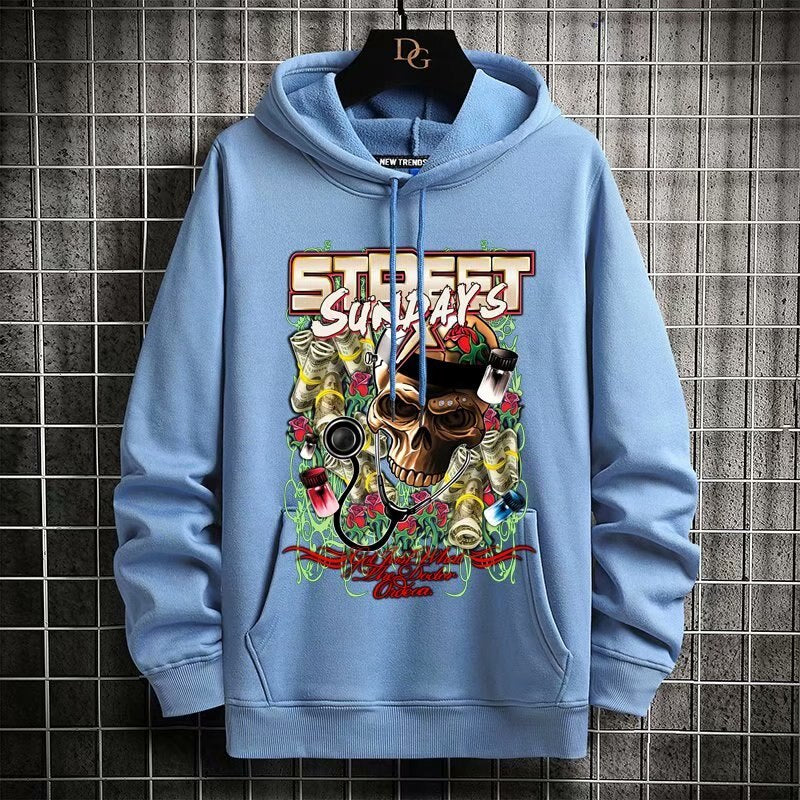 "Street Smart" Graphic Unisex Streetwear Vintage Women Men Y2K Hoodie