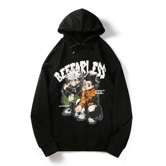 "Just Fearless" Unisex Men Women Streetwear Graphic Hoodie