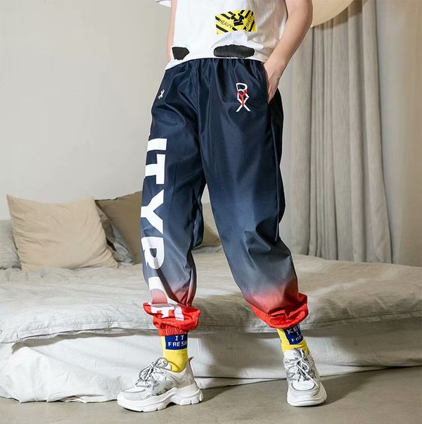 "Rainbow Effect" Graphic Unisex Streetwear Women Men Y2K Pants