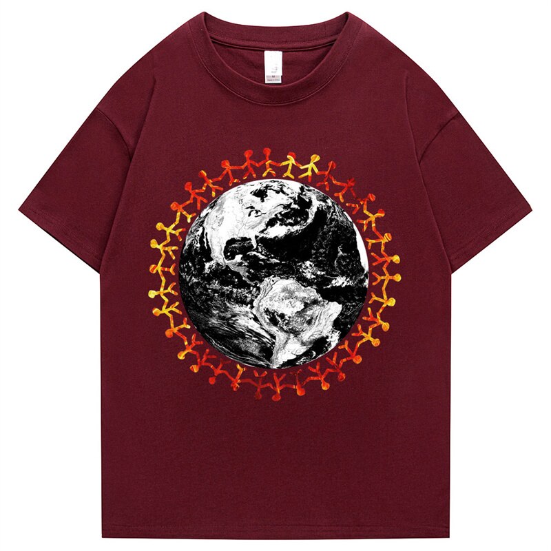 “The Bigger Picture" Graphic Unisex Streetwear Women Men Y2K T-Shirt