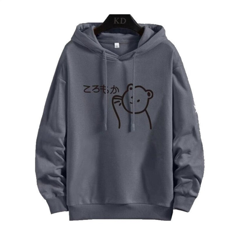 "Wave High" Graphic Unisex Streetwear Vintage Women Men Y2K Hoodie