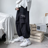 "Khule" Graphic Unisex Streetwear Women Men Y2K Cargo Pants