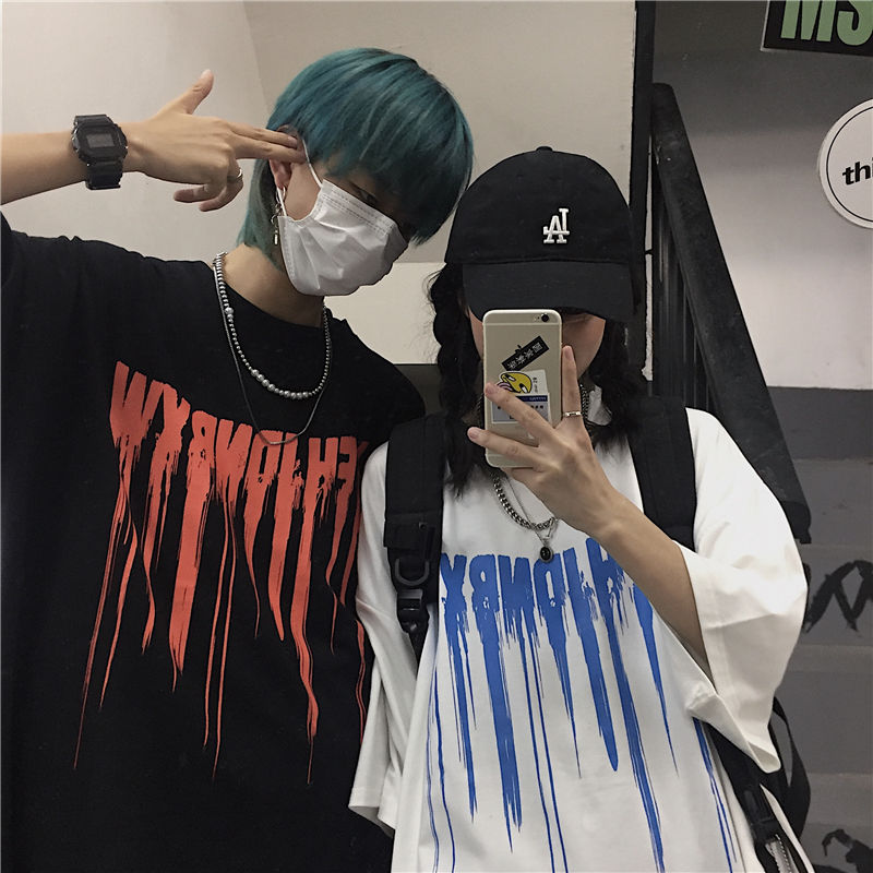 "Little Drip" Graphic Unisex Streetwear Vintage Women Men Y2K T-Shirt
