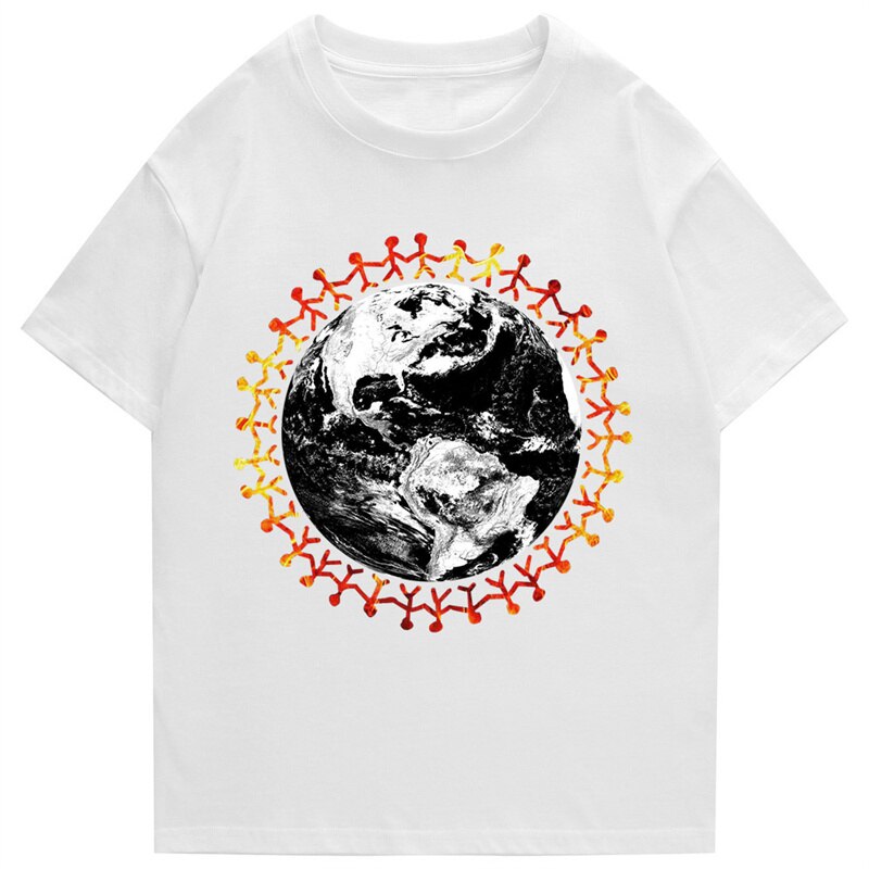 “The Bigger Picture" Graphic Unisex Streetwear Women Men Y2K T-Shirt