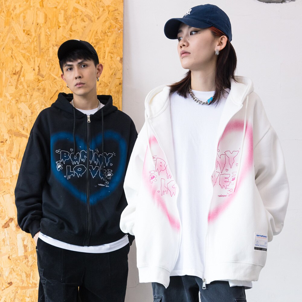 "Funny Feelings" Graphic Unisex Streetwear Women Men Y2K Hoodie