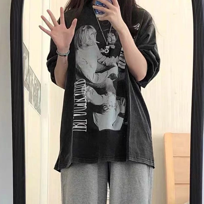 "King of Streets" Graphic Unisex Streetwear Vintage Women Men Y2K Sweatshirt