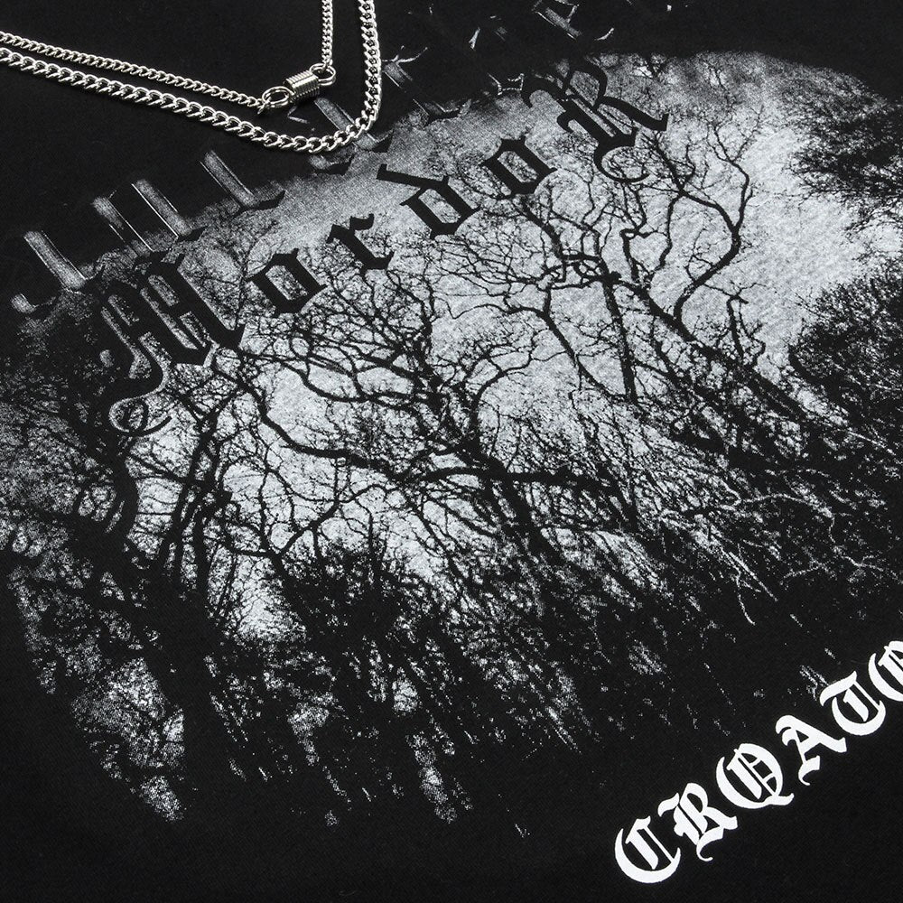 "White Forrest" Graphic Unisex Streetwear Vintage Women Men Y2K T-Shirt
