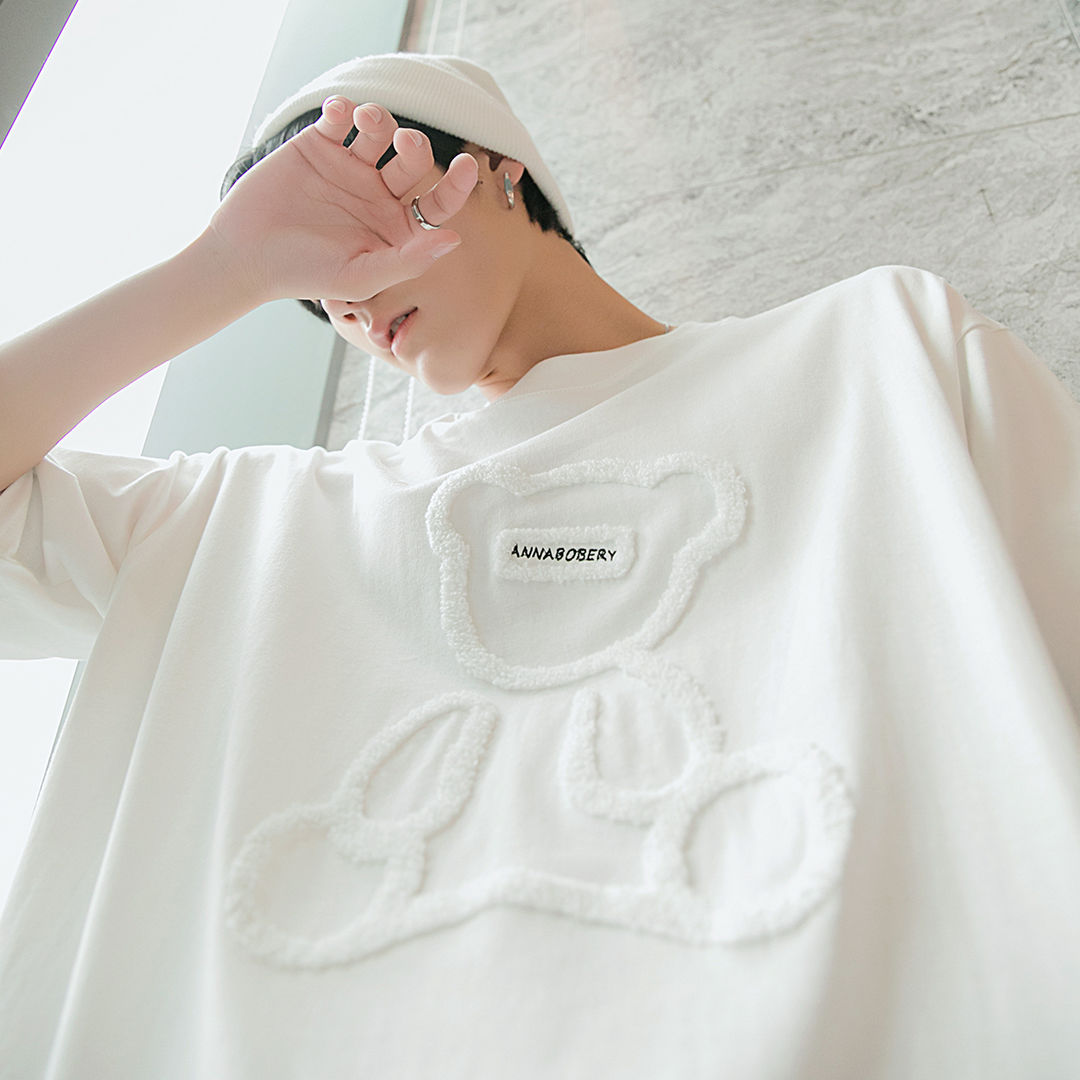 "Bear" Unisex Men Women Streetwear Graphic T-Shirt