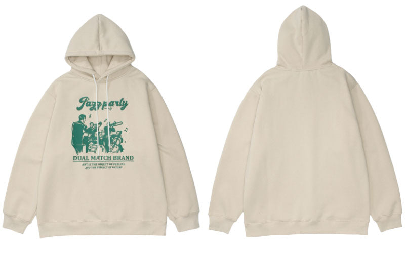 "Group Band" Graphic Unisex Streetwear Women Men Y2K Hoodie