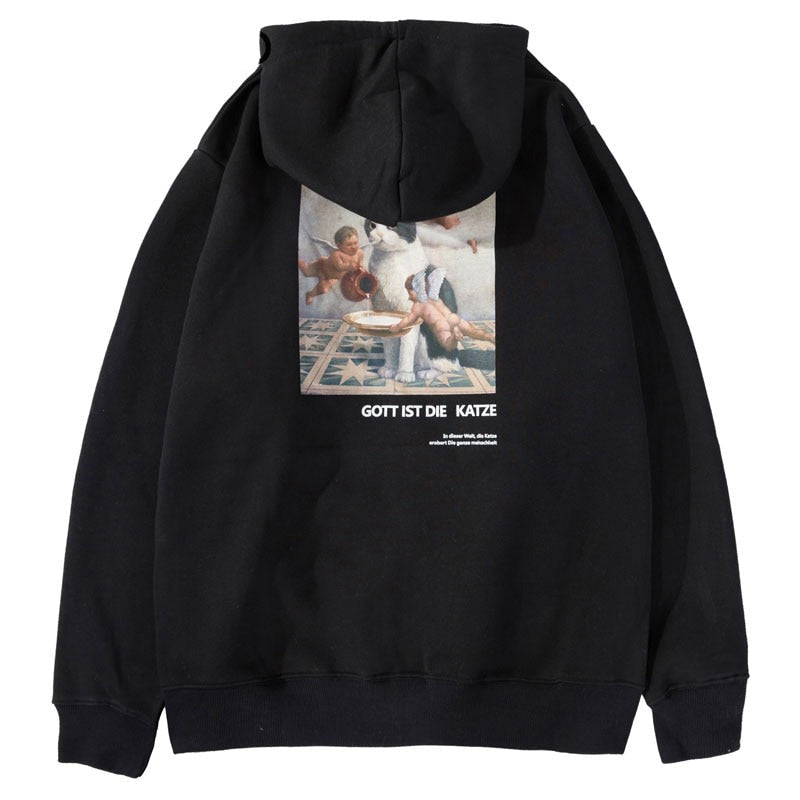 "Dinner Time" Unisex Men Women Streetwear Graphic Hoodie