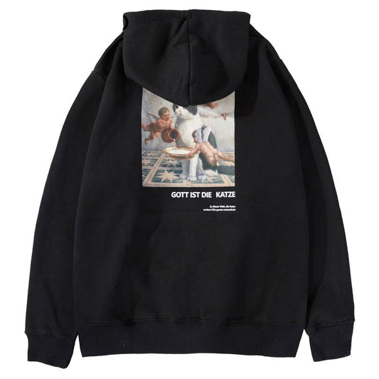 "Dinner Time" Unisex Men Women Streetwear Graphic Hoodie