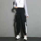 "White Knight" Graphic Unisex Streetwear Women Men Y2K Pants