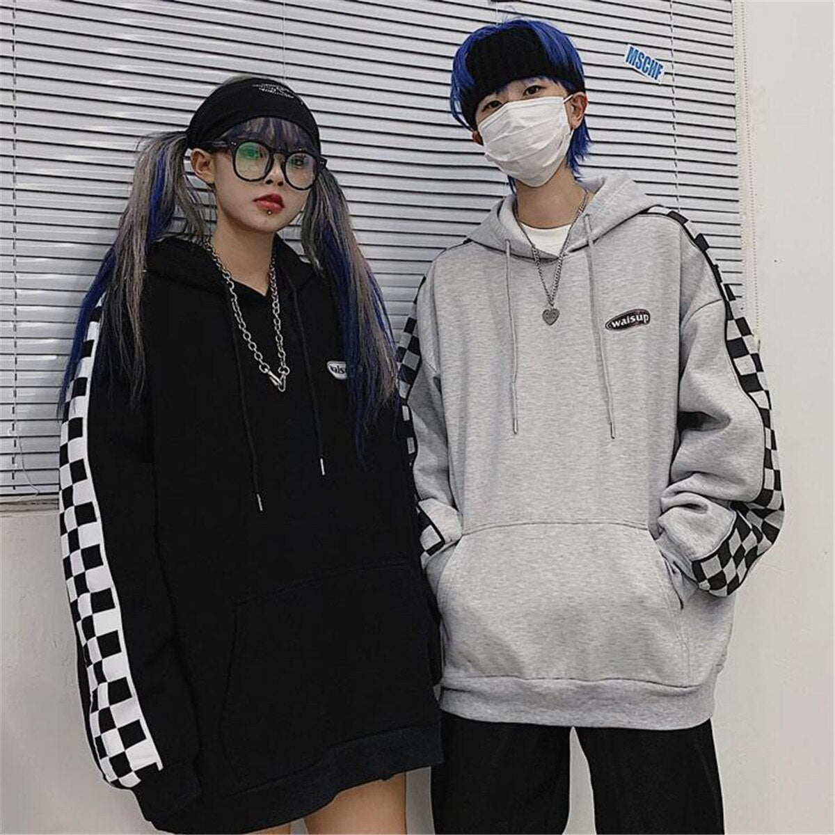 "Race Track" Graphic Unisex Streetwear Vintage Women Men Y2K Hoodie
