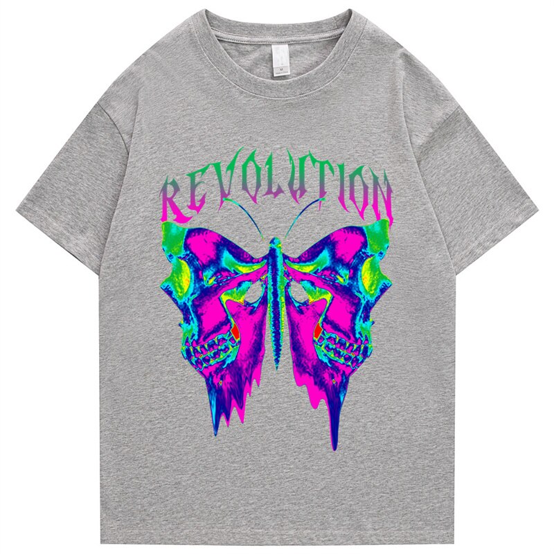 “Blind Wings" Graphic Unisex Streetwear Vintage Women Men Y2K T-Shirt