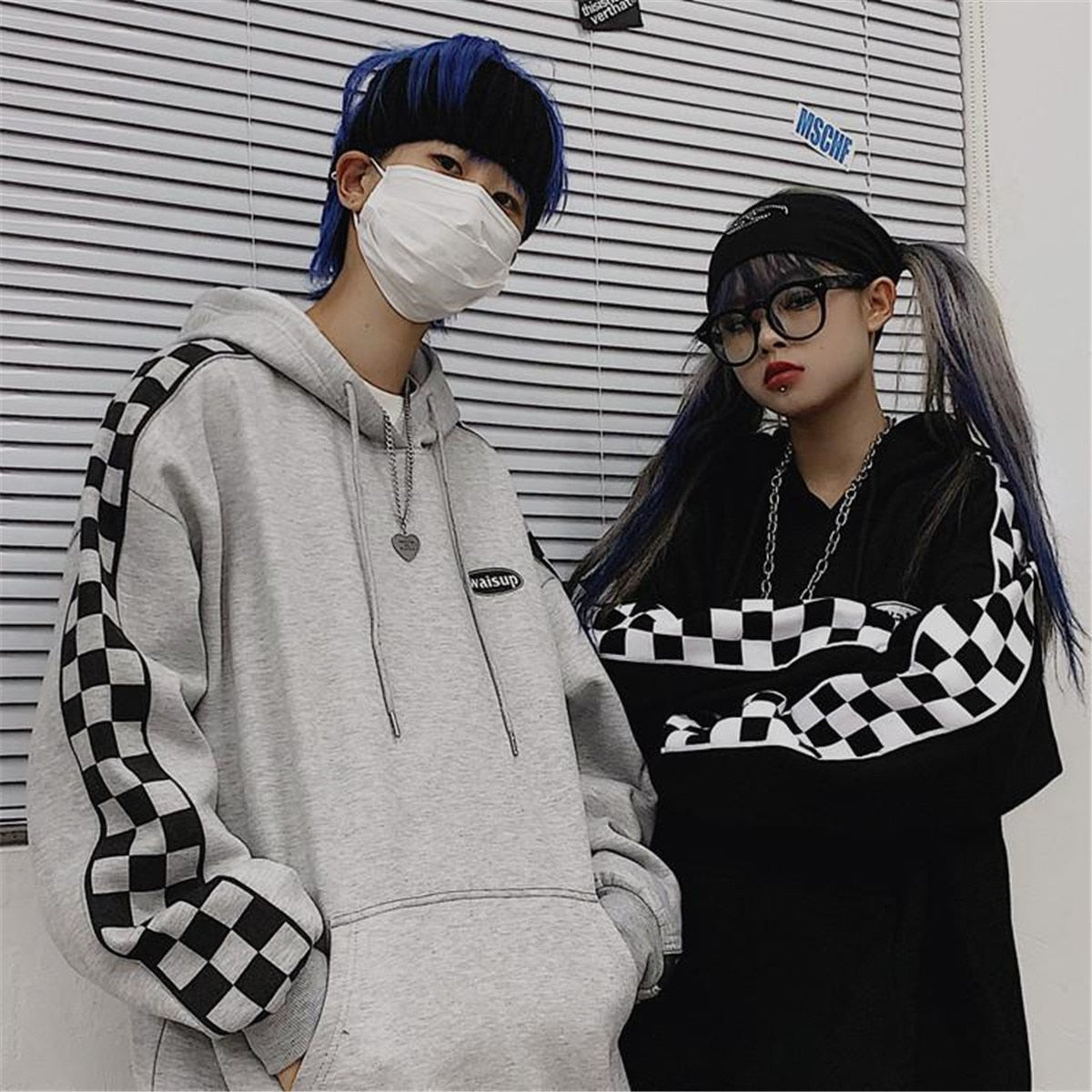 "Race Track" Graphic Unisex Streetwear Vintage Women Men Y2K Hoodie
