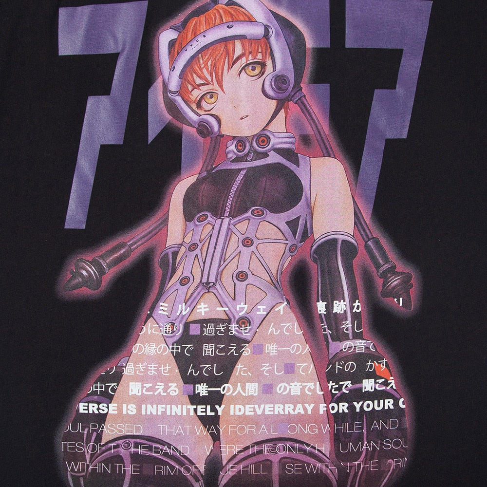 "Power Girl" Men Women Streetwear Unisex Graphic T-Shirt