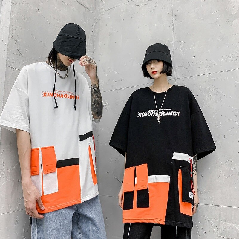 "Pocket Work" Graphic Unisex Streetwear Vintage Women Men Y2K T-Shirt