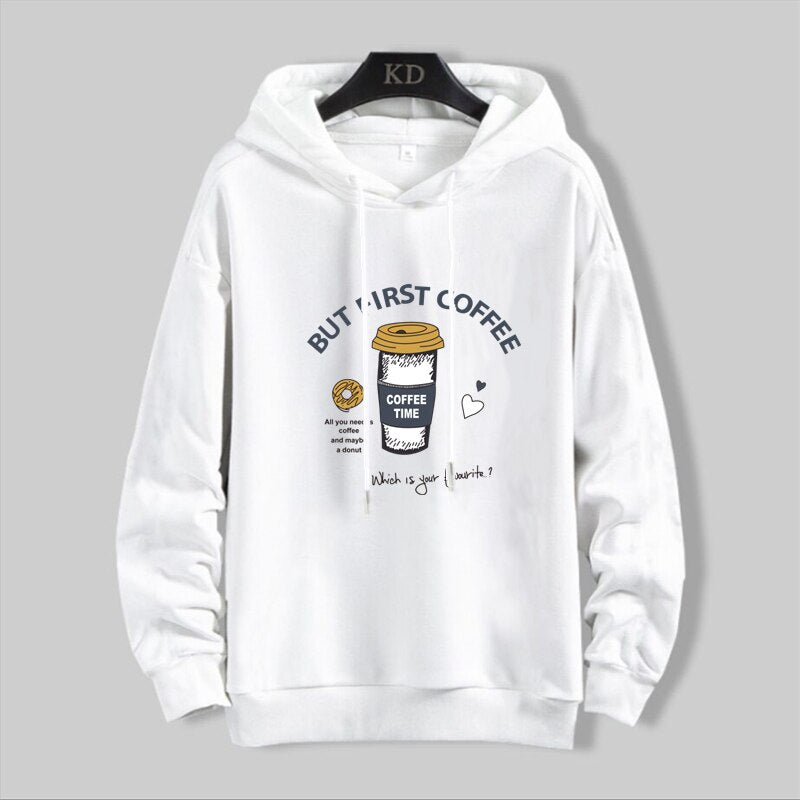 "Best Coffee" Unisex Men Women Streetwear Graphic Hoodie