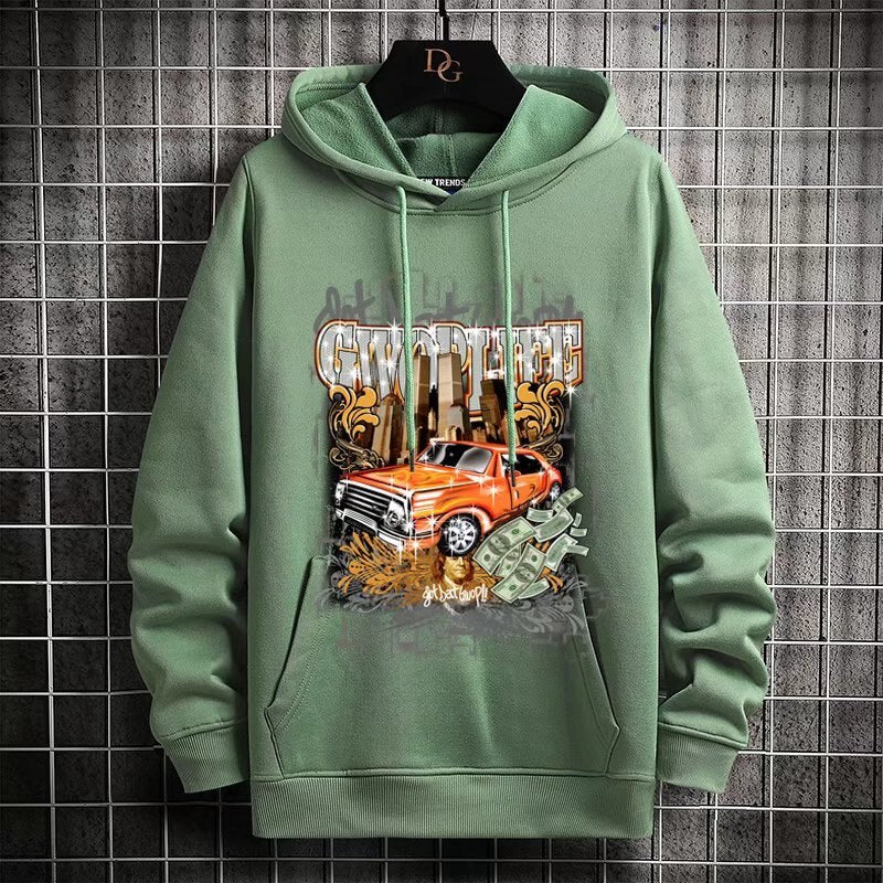 "Fast Route" Unisex Men Women Streetwear Graphic Hoodie