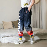 "Rainbow Effect" Graphic Unisex Streetwear Women Men Y2K Pants