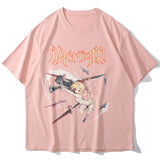 "The Fighter" Graphic Unisex Streetwear Vintage Women Men Y2K T-Shirt