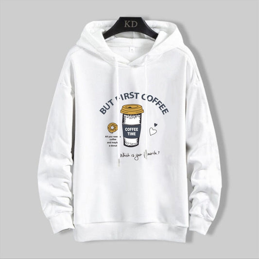 "Best Coffee" Unisex Men Women Streetwear Graphic Hoodie