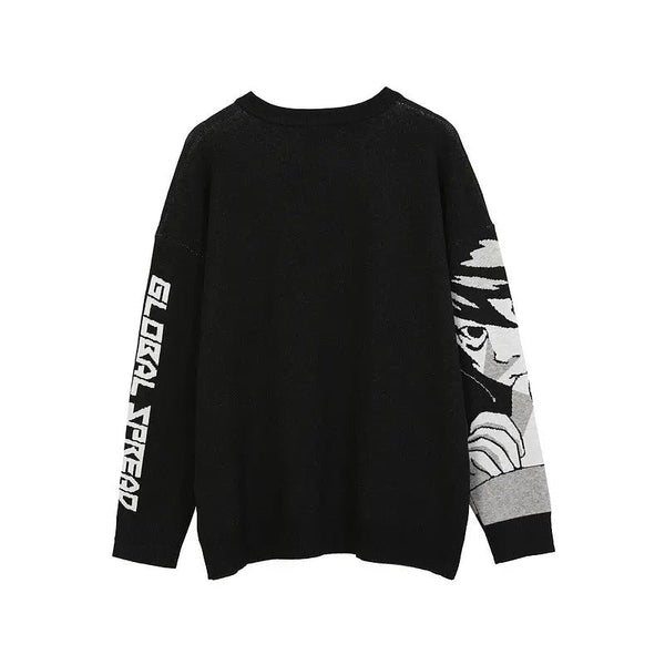 "Little Bit" Graphic Unisex Streetwear Vintage Women Men Y2K Sweater