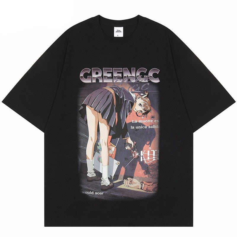 "Red Handed" Unisex Men Women Streetwear Graphic T-Shirt