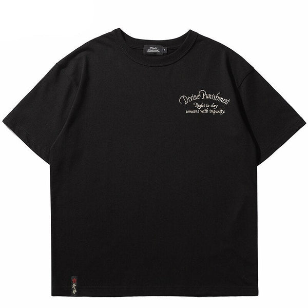 "Night Rider" Graphic Unisex Streetwear Vintage Women Men Y2K T-Shirt