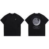 "Moon Light" Graphic Unisex Streetwear Vintage Women Men Y2K T-Shirt